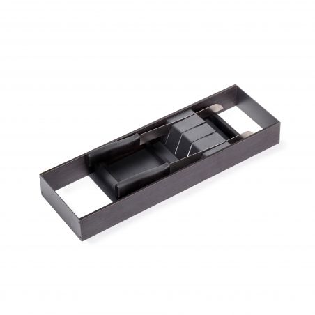 Porte-couteaux Orderbox, 150x470 mm, Gris anthracite Porte-couteaux Orderbox, 150x470 mm, Gris anthracite