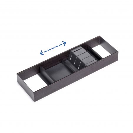 Porte-couteaux Orderbox, 150x470 mm, Gris anthracite Porte-couteaux Orderbox, 150x470 mm, Gris anthracite