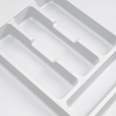 Range-couvert Optima pour caisson de 1000 mm, Blanc Range-couvert Optima pour caisson de 1000 mm, Blanc