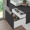 Tiroir Vertex 40 kg hauteur 178 mm, profondeur 500 mm, Blanc Tiroir Vertex 40 kg hauteur 178 mm, profondeur 500 mm, Blanc