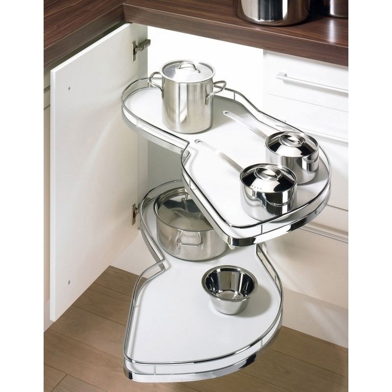 Ferrure Lemans II Arena Classic Gris Sens Gauche avec amortisseur pour porte de 450 mm