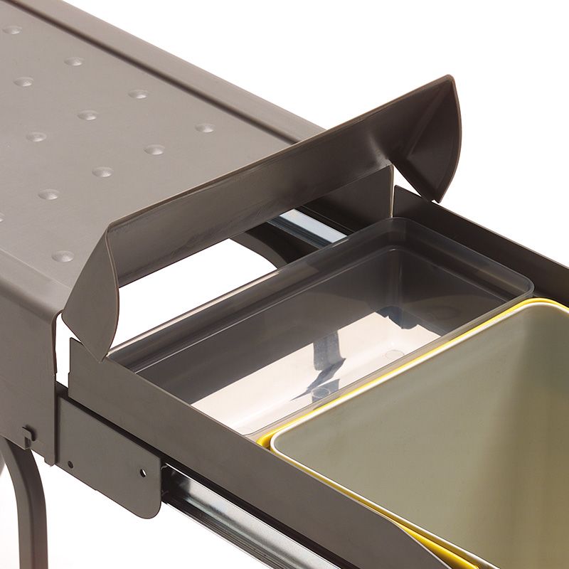 Poubelle coulissante 21L 1 bac