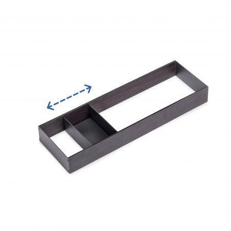 Organisateur Orderbox pour tiroir, 150x470 mm, Gris anthracite Organisateur Orderbox pour tiroir, 150x470 mm, Gris anthracite