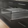 Tiroir Vertex 40 kg hauteur 131 mm, profondeur 450 mm, Anthracite Tiroir Vertex 40 kg hauteur 131 mm, profondeur 450 mm, Anthracite