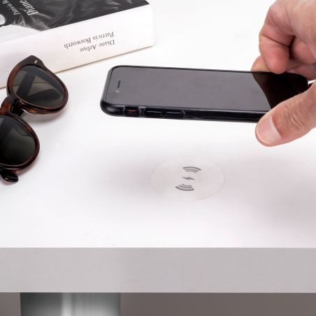 Chargeur sans fil Airtop 2 pour mobile, Ø60mm, 5V DC 2A (QI-10W) Chargeur sans fil Airtop 2 pour mobile, Ø60mm, 5V DC 2A (QI-10W)