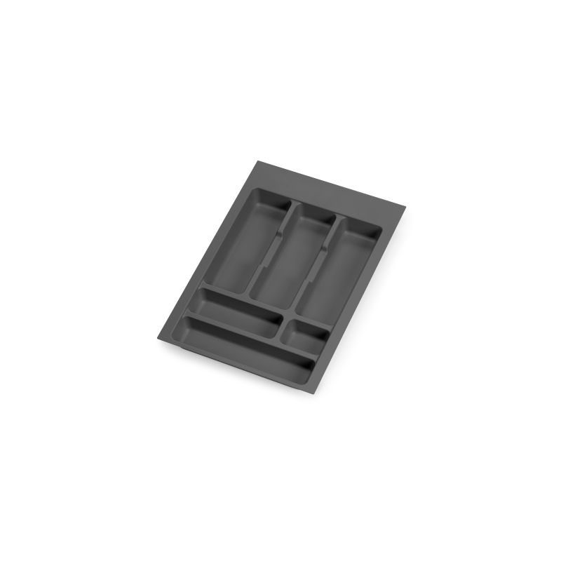 Range-couvert Optima pour caisson de 400 mm, Gris anthracite