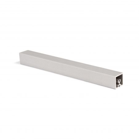 Lot de 4 traverses de meubles de cuisine Albeam avec accessoires à visser, Anodisé mat Lot de 4 traverses de meubles de cuisine Albeam avec accessoires à visser, Anodisé mat