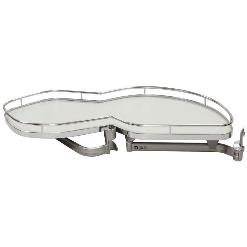 Ferrure Lemans II Arena Classic Blanc Sens Droit avec amortisseur pour porte de 600 mm