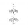 Tourniquet 3/4 Shelvo pour caisson de 900 mm, Gris Tourniquet 3/4 Shelvo pour caisson de 900 mm, Gris
