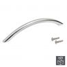 Lot de 25 Poignées Porto, L 152 mm, entraxe 128 mm, Nickel satiné Lot de 25 Poignées Porto, L 152 mm, entraxe 128 mm, Nickel satiné