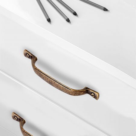 Poignée Nairobi, L 139 mm, entraxe 96 mm, Bronze Poignée Nairobi, L 139 mm, entraxe 96 mm, Bronze