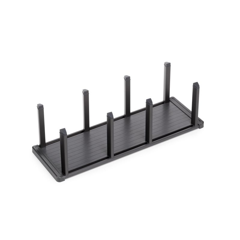 Porte-assiettes Orderbox vertical pour tiroir, Gris anthracite