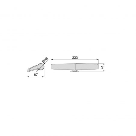 Spot LED pour miroir de salle de bain Gemini (AC 230V 50Hz), 6 W, Chromé Spot LED pour miroir de salle de bain Gemini (AC 230V 50Hz), 6 W, Chromé