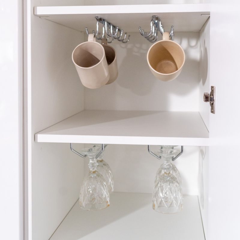 Porte-verres Supra, Chromé