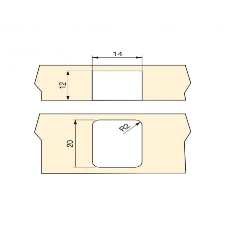 Lot de 20 Roulettes pour meubles à galet, D. 13 mm Lot de 20 Roulettes pour meubles à galet, D. 13 mm