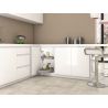 Touniquet 1/2 lune Shelvo pour caisson de 900 mm, Blanc Touniquet 1/2 lune Shelvo pour caisson de 900 mm, Blanc