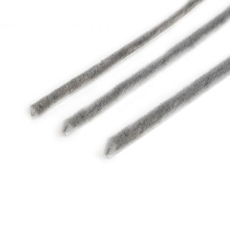 Joint brosse anti poussière autocollant, hauteur 17mm , rouleau de 10m, Gris Joint brosse anti poussière autocollant, hauteur 17mm , rouleau de 10m, Gris