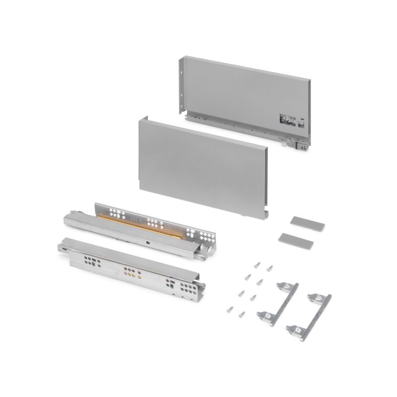 Tiroir Vertex 40 kg hauteur 178 mm, profondeur 350 mm, Aluminium