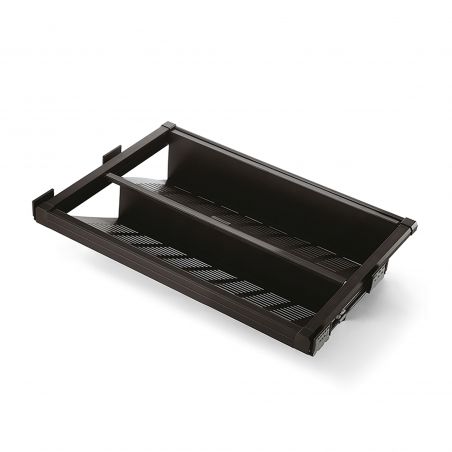 Range-chaussures extractible pour caisson de 800 mm, Moka