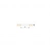 Lot de 8 passe-câbles circulaires à encastrer, Ø 60 mm, Chromé Lot de 8 passe-câbles circulaires à encastrer, Ø 60 mm, Chromé