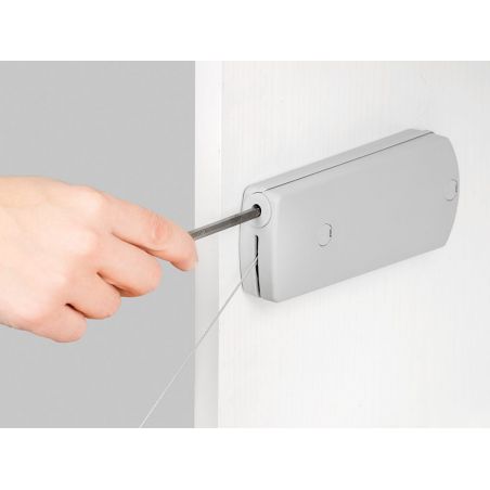 Mécanisme pour portes abattant Microwinch, 6 Kg, Plastique gris, Acier et Plastique Mécanisme pour portes abattant Microwinch, 6 Kg, Plastique gris, Acier et Plastique