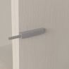 Lot de 10 loqueteaux à visser avec réglage Push Lite, longueur 80mm, Gris Lot de 10 loqueteaux à visser avec réglage Push Lite, longueur 80mm, Gris