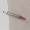 Lot de 10 loqueteaux à visser avec réglage Push Lite, longueur 80mm, Gris Lot de 10 loqueteaux à visser avec réglage Push Lite, longueur 80mm, Gris