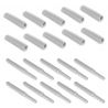 Lot de 10 loqueteaux à visser avec réglage Push Lite, longueur 80mm, Gris Lot de 10 loqueteaux à visser avec réglage Push Lite, longueur 80mm, Gris