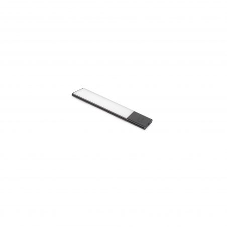 Luminaire LED Kaus Black rechargeable par usb avec capteur tactile, 240mm, Noir Luminaire LED Kaus Black rechargeable par usb avec capteur tactile, 240mm, Noir