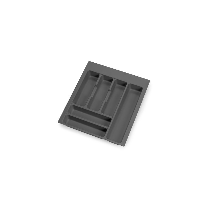 Range-couvert Optima pour caisson de 450 mm, Gris anthracite