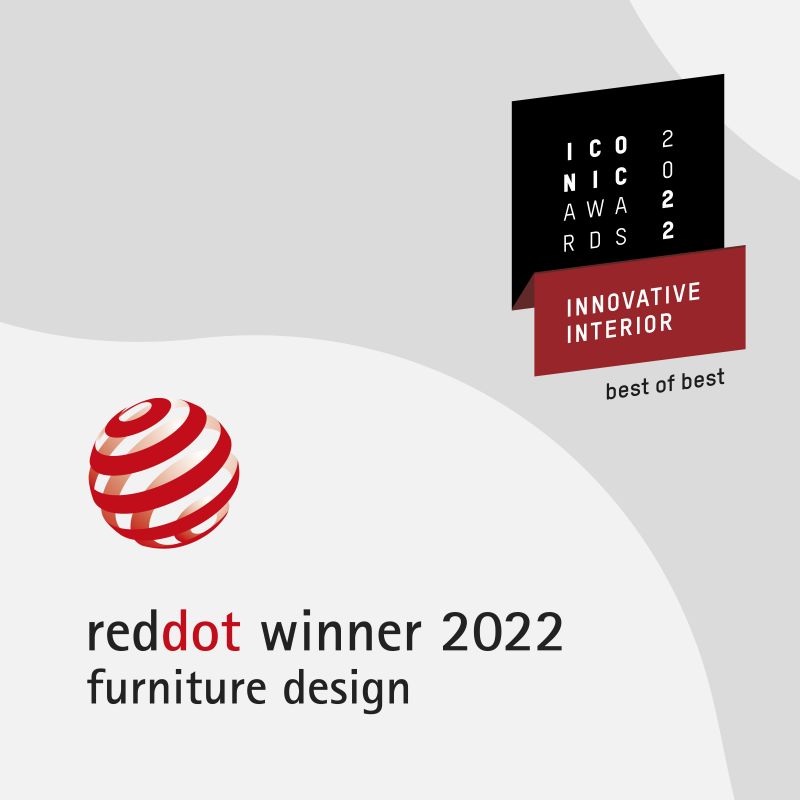 Kit de fixation Zéro pour 4 étagères bois et 1 tringle de suspension de 1m, Noir