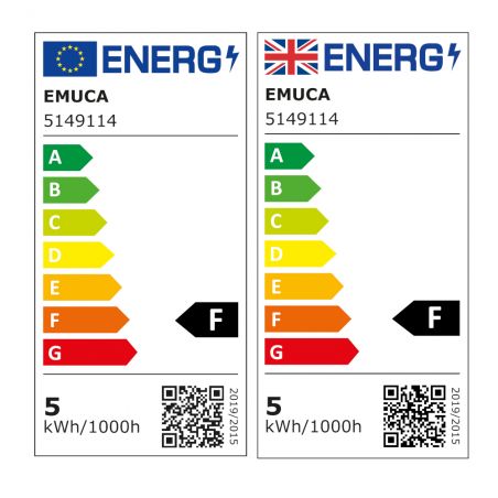 Spot LED pour miroir de salle de bain Virgo (AC 230V 50Hz), 6 W, Noir Spot LED pour miroir de salle de bain Virgo (AC 230V 50Hz), 6 W, Noir