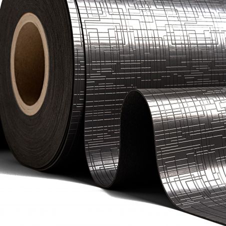 Tapis antidérapant pour tiroirs, Effet Graphique, Noir Tapis antidérapant pour tiroirs, Effet Graphique, Noir