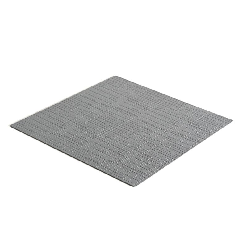 Tapis antidérapant pour tiroirs, Effet Graphique, Gris