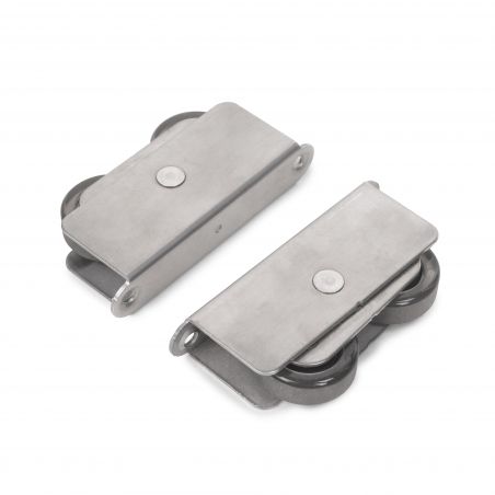Kit de quincaillerie Wall pour porte coulissante en bois à fermeture douce Kit de quincaillerie Wall pour porte coulissante en bois à fermeture douce