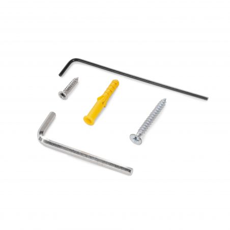 Kit de quincaillerie Wall pour porte coulissante en bois à fermeture douce Kit de quincaillerie Wall pour porte coulissante en bois à fermeture douce