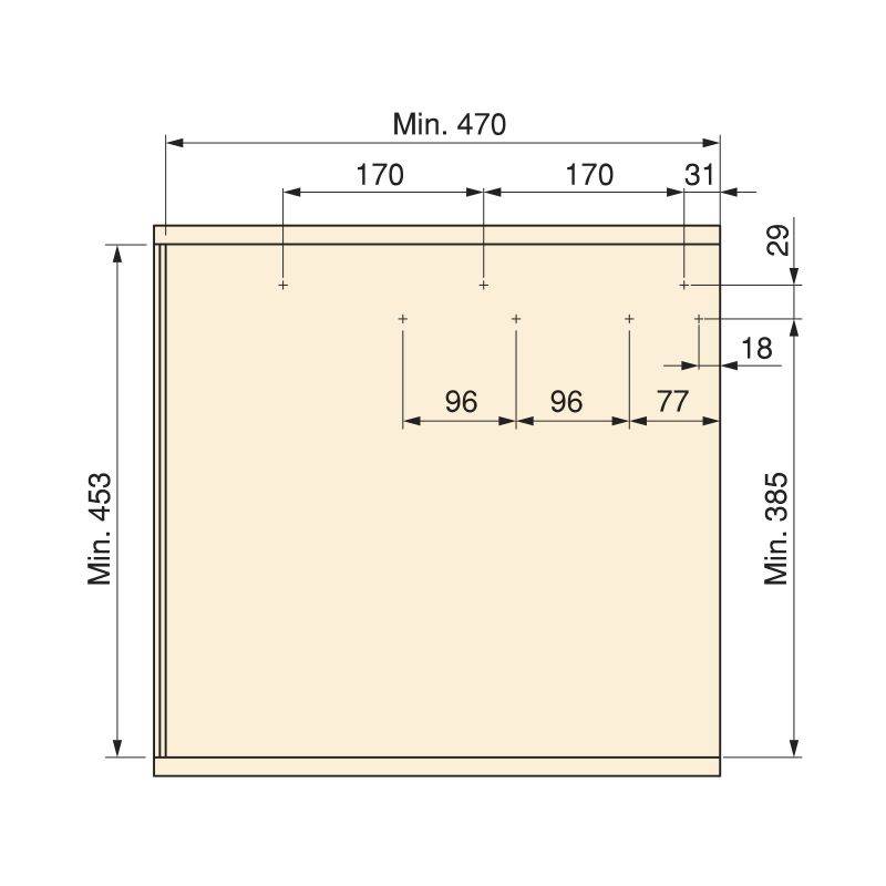 Recycle 35L poubelle de recyclage avec montage latéral, Gris anthracite