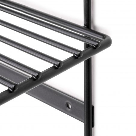 Porte-fer et planche à repasser, Gris anthracite Porte-fer et planche à repasser, Gris anthracite