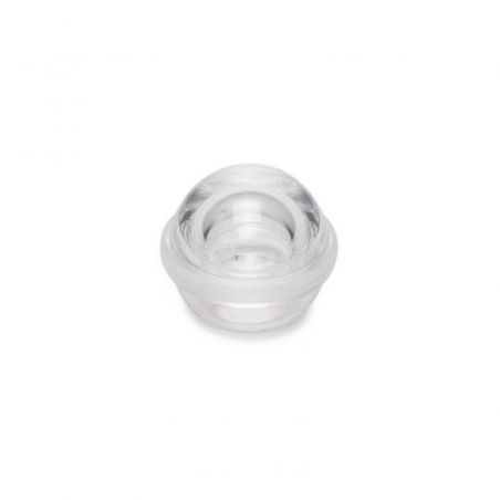 Lot de 6 butées de porte adhésives, fixation au sol, Transparent Lot de 6 butées de porte adhésives, fixation au sol, Transparent