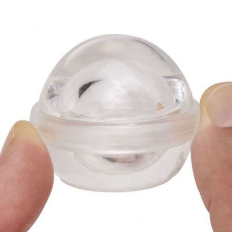 Lot de 6 butées de porte adhésives, fixation au sol, Transparent Lot de 6 butées de porte adhésives, fixation au sol, Transparent