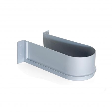 Lot de 10 courbes sous-évier pour tiroir de salle de bain, Gris Lot de 10 courbes sous-évier pour tiroir de salle de bain, Gris