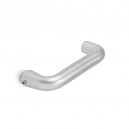 Poignées pour serrure de porte en verre, Modèle en U, Anodisé mat Poignées pour serrure de porte en verre, Modèle en U, Anodisé mat