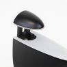 Jeu de 2 supports Pelican pour étagères en bois ou en verre, Noir Jeu de 2 supports Pelican pour étagères en bois ou en verre, Noir