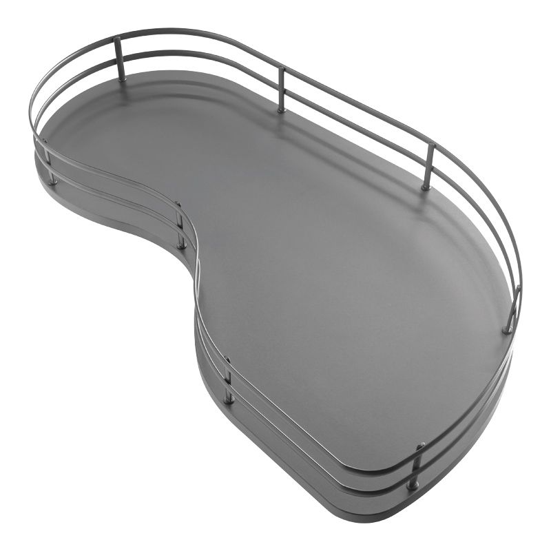 Ferrure Fly Moon Blanc Sens Droit sans amortisseur pour porte de 400 mm