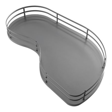 Ferrure Fly Moon Blanc Sens Droit sans amortisseur pour porte de 400 mm Ferrure Fly Moon Blanc Sens Droit sans amortisseur pour porte de 400 mm