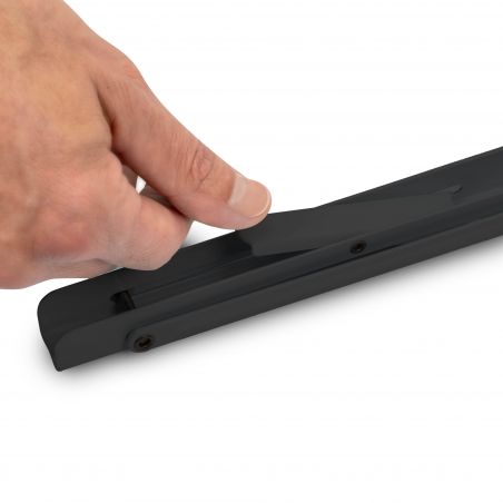 Jeu de 2 supports relevables , longueur 403mm, Noir Jeu de 2 supports relevables , longueur 403mm, Noir