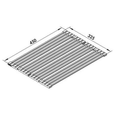 Filo égouttoir à vaisselle, acier inox Filo égouttoir à vaisselle, acier inox