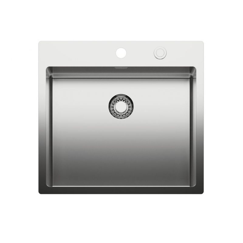 Corno Piu PR4, Evier encastrable, acier inox