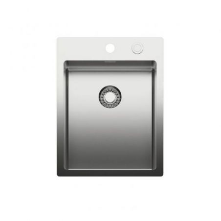Corno Piu PR2, Evier encastrable, acier inox Corno Piu PR2, Evier encastrable, acier inox