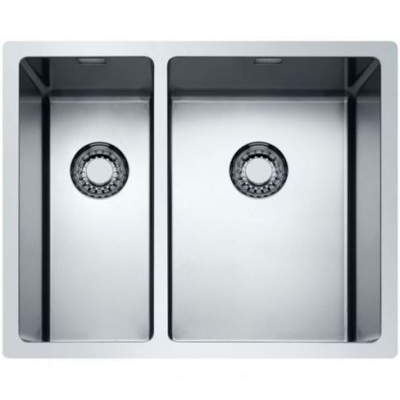 Corno Piu PFU11, Evier encastrable bac à droite, acier inox Corno Piu PFU11, Evier encastrable bac à droite, acier inox